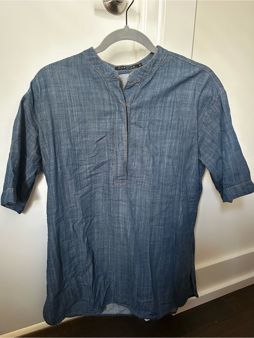 Curator SF Women's Denim Shirt Dress